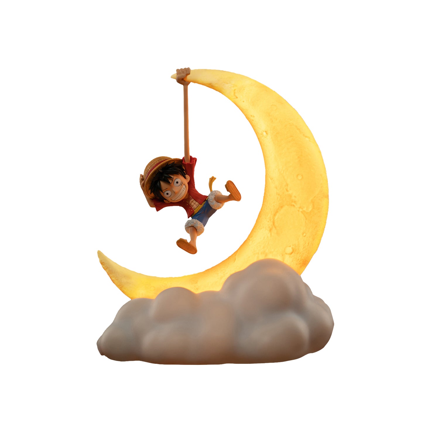 One Piece Luffy Magnetic Night Light | Anime Sensor LED Lamp