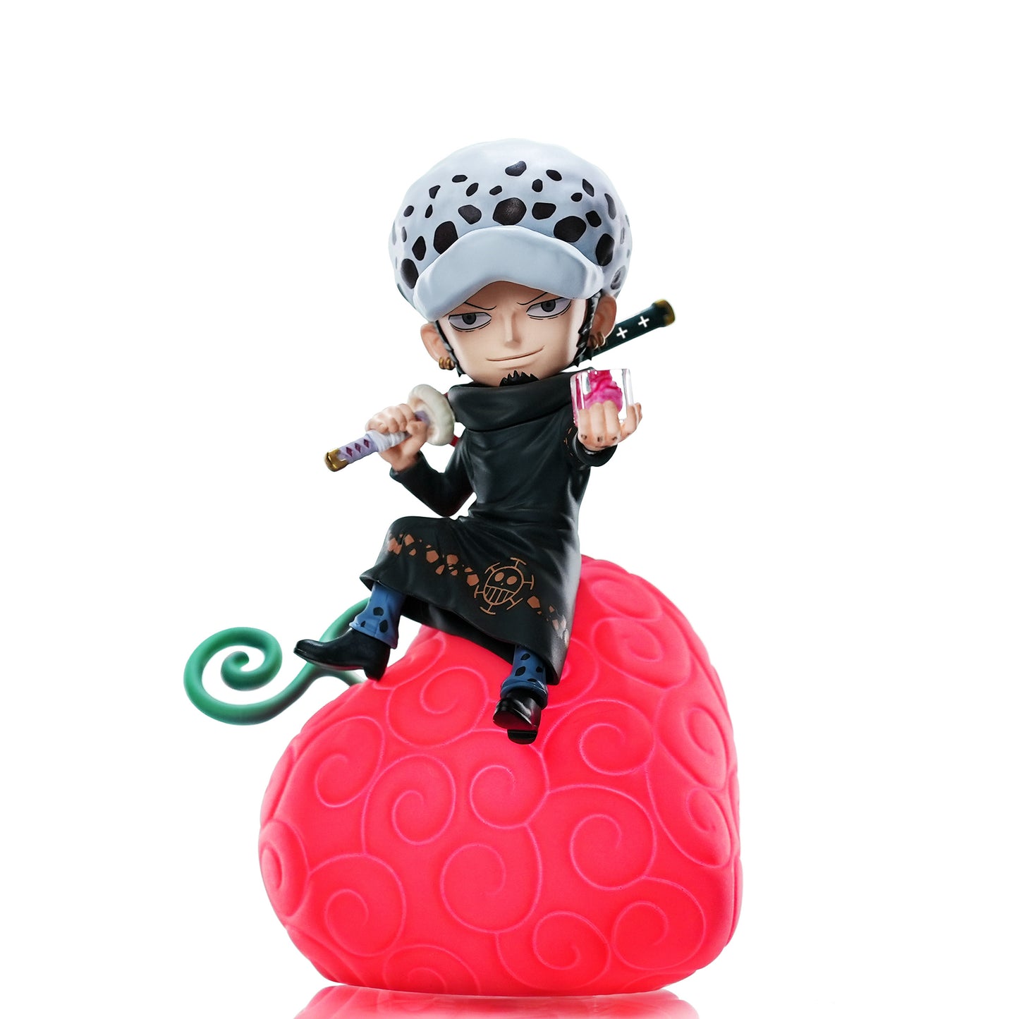 Happy Life One Piece Devil Fruit Night Light with Voice Control Switch, Brightness Adjustment, Limited Edition One Piece Anime Figure | Officially Licensed Genuine Product