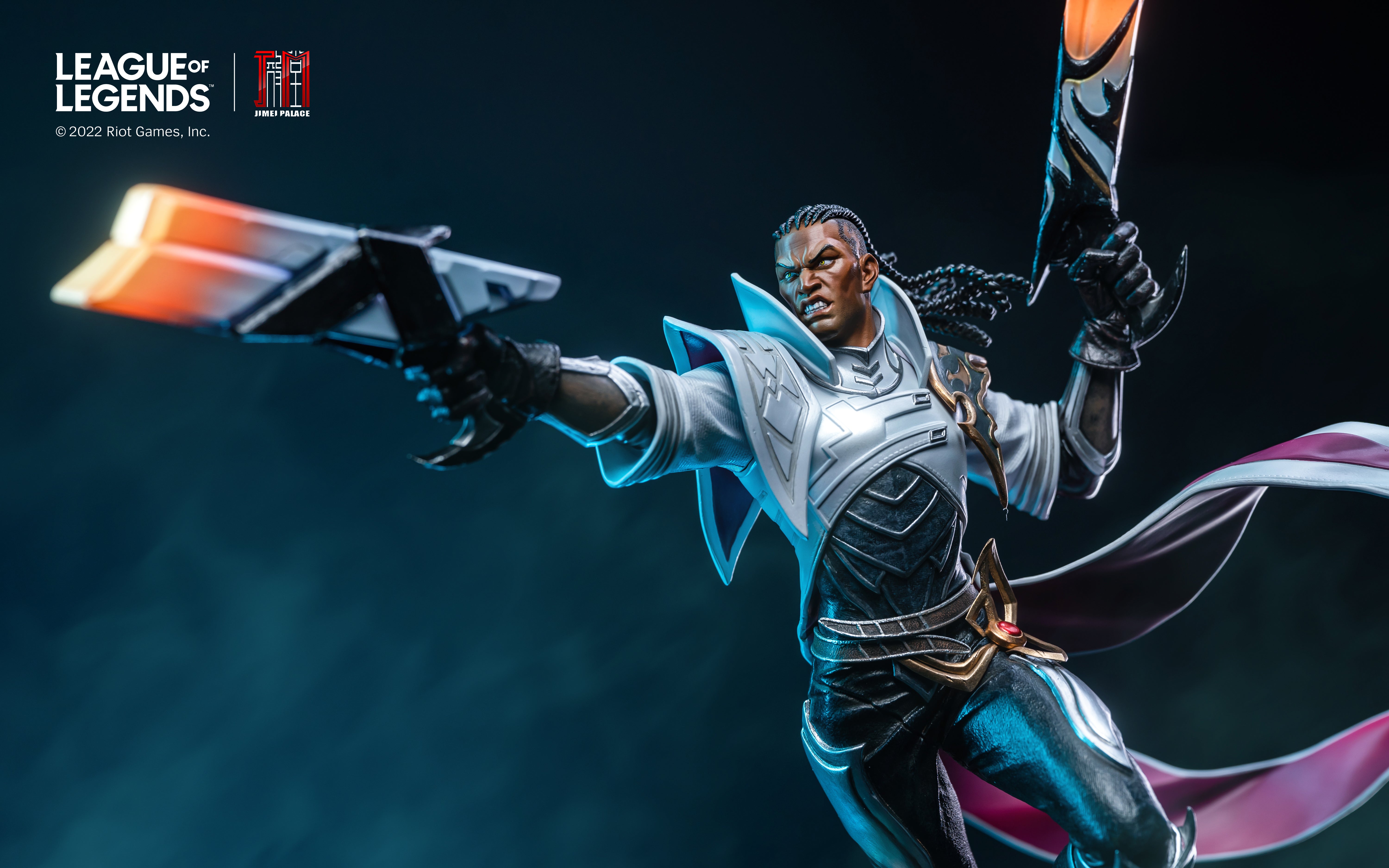 In Stock-JIMEI PALACE- < League of Legends>  Lucian Limited edition statue-Authorized