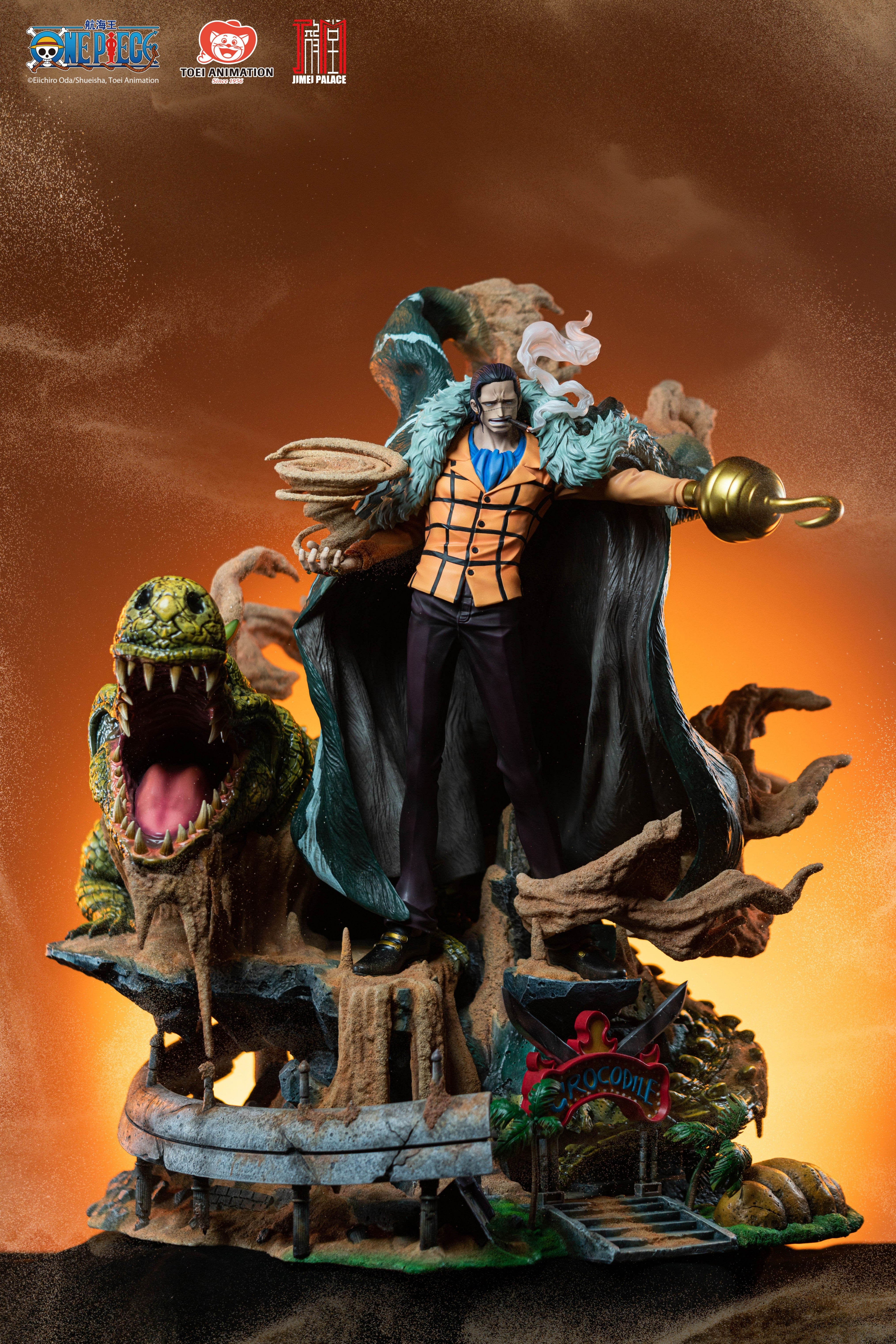 In Stock-JIMEI PALACE- Sir Crocodile Limited edition statue-Authorized