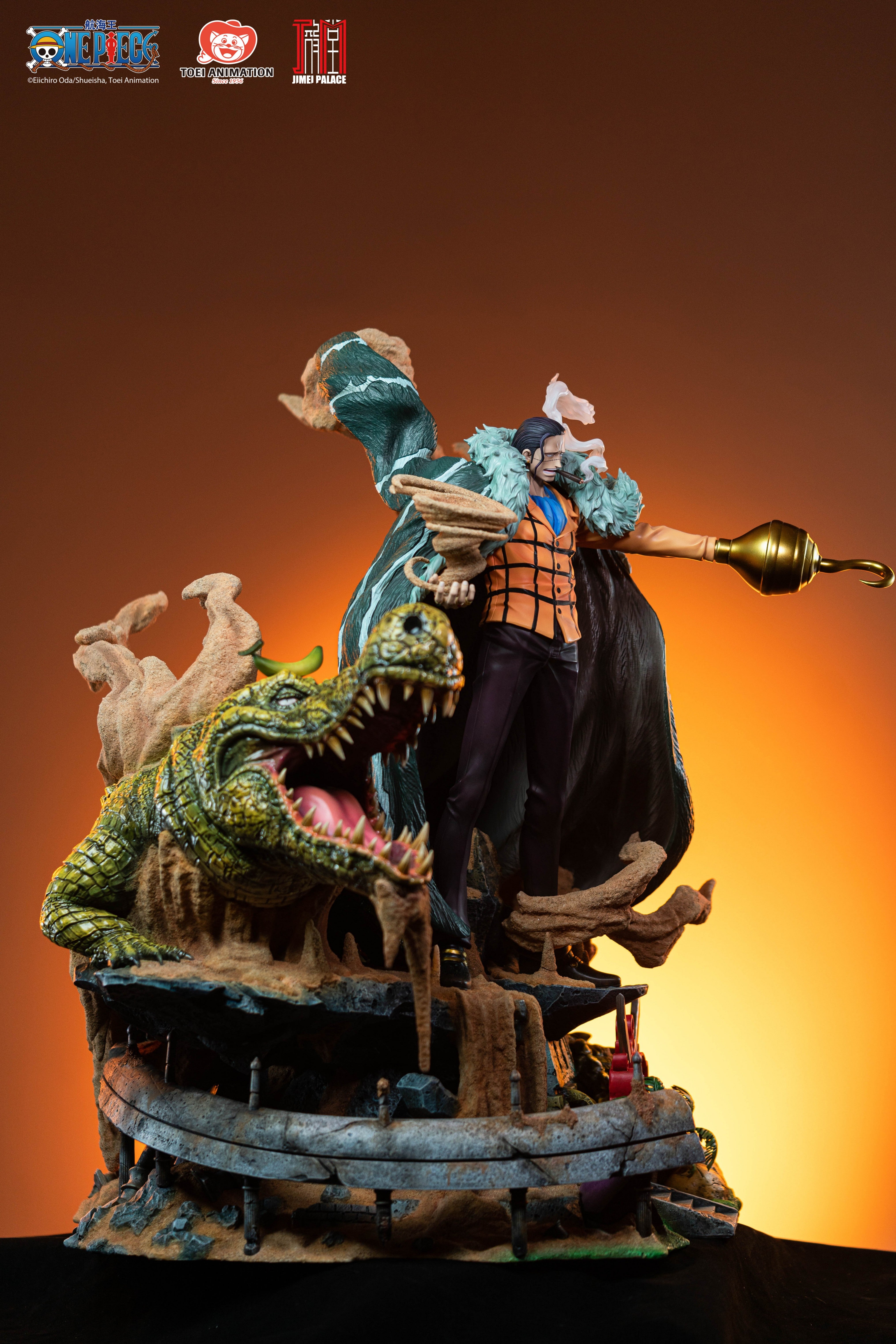 In Stock-JIMEI PALACE- Sir Crocodile Limited edition statue-Authorized