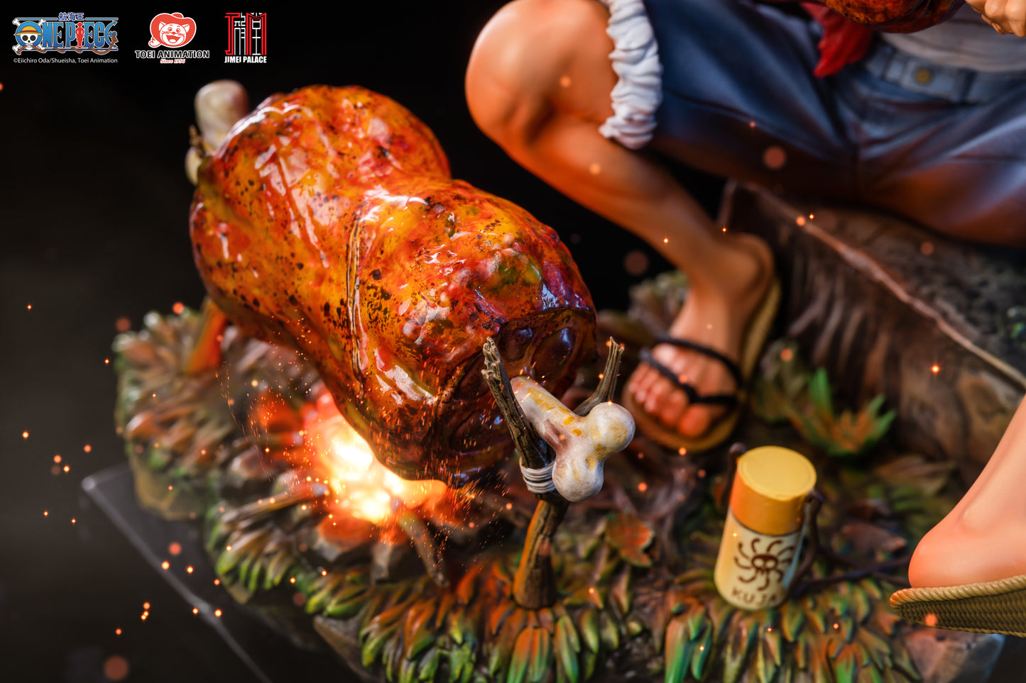 In Stock-JIMEI PALACE- Luffy & Rayleigh Limited Edition Statue-Authorized