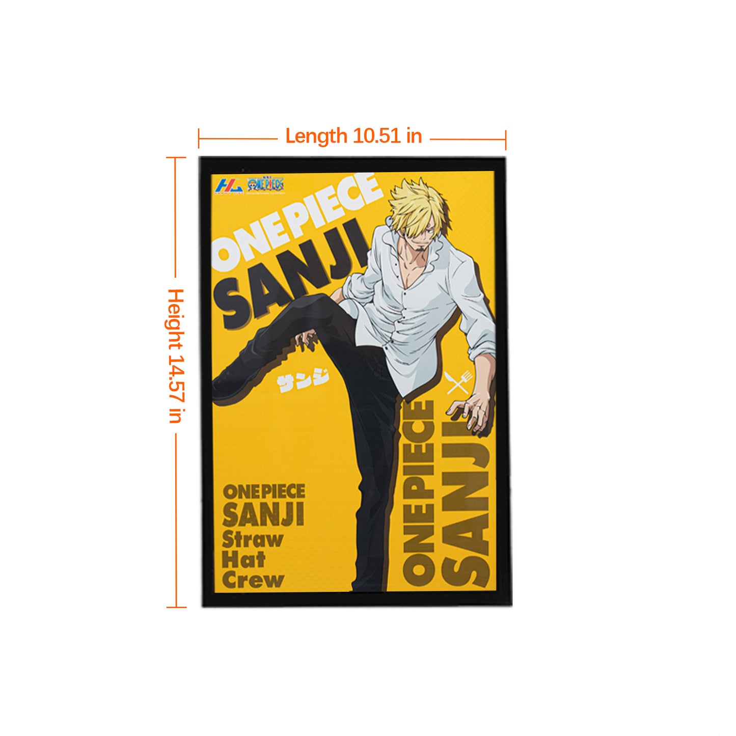 [Official License] King of Thieves Sanji Prints007