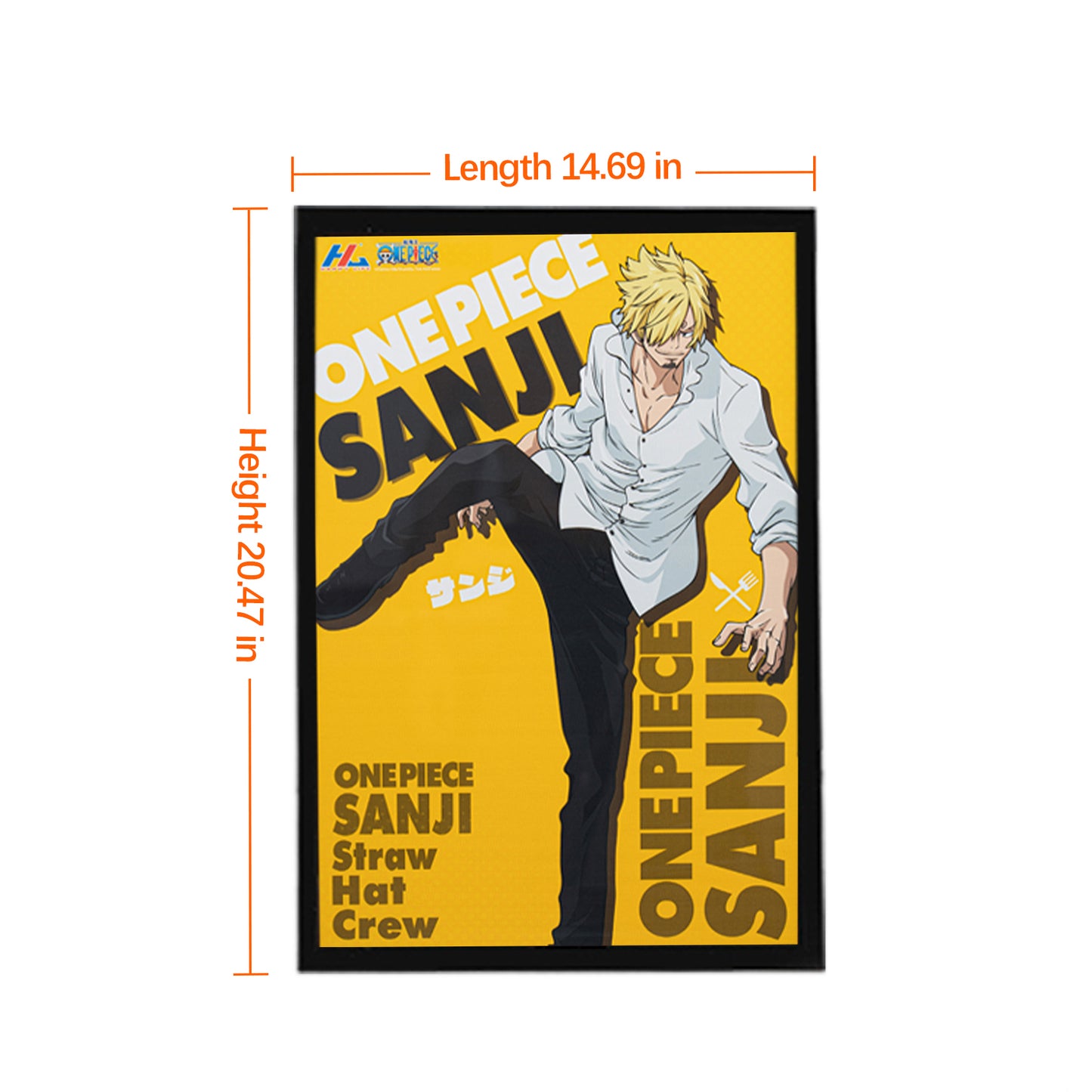 [Official License] King of Thieves Sanji Prints007
